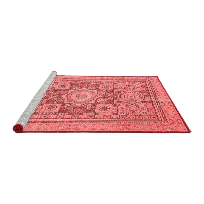 Modern Red Washable Rugs