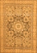 Abstract Orange Modern Rug, abs2339org