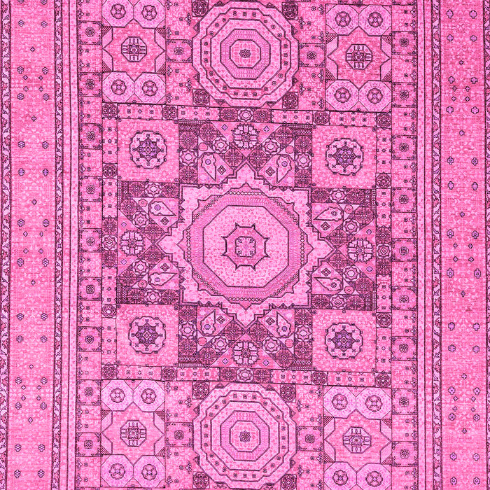 Abstract Pink Modern Rug, abs2339pnk