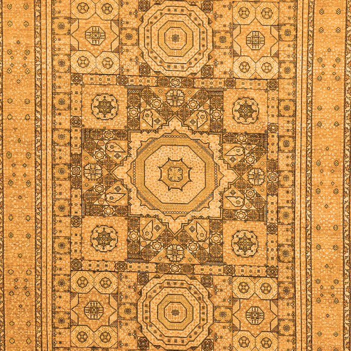 Machine Washable Abstract Orange Modern Area Rugs, wshabs2339org