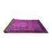 Sideview of Abstract Pink Modern Rug, abs2340pnk