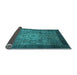 Sideview of Abstract Light Blue Modern Rug, abs2340lblu