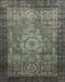 Abstract Taupe Brown Modern Rug, abs2340