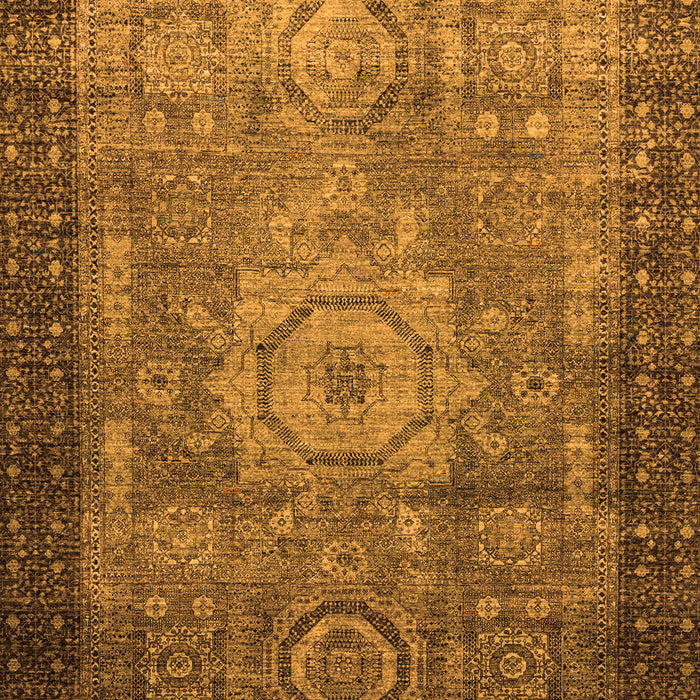 Abstract Orange Modern Rug, abs2340org