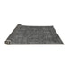 Sideview of Abstract Gray Modern Rug, abs2341gry