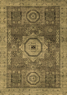 Abstract Brown Modern Rug, abs2342brn