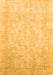 Abstract Orange Modern Rug, abs2343org