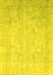 Abstract Yellow Modern Rug, abs2343yw