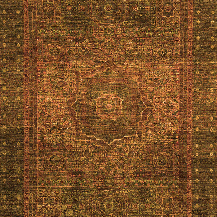 Abstract Orange Modern Rug, abs2344org