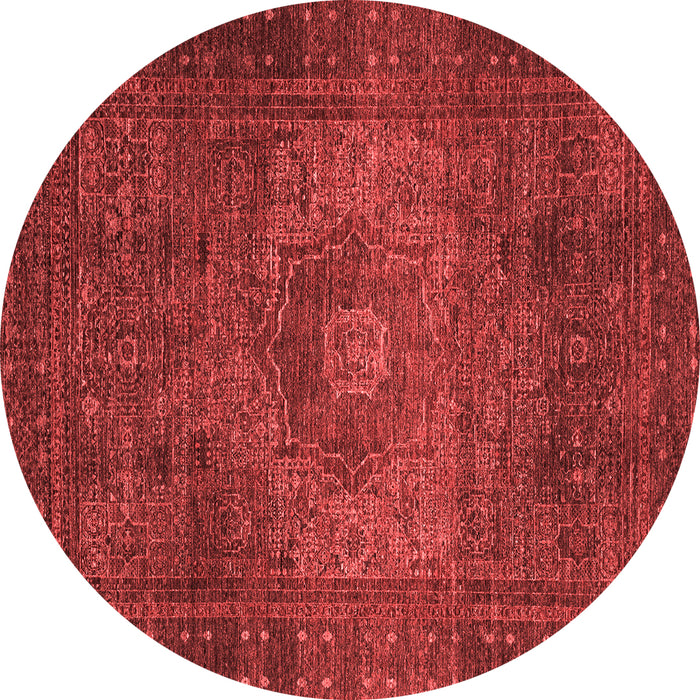 Machine Washable Abstract Red Modern Rug, wshabs2344red