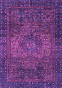 Abstract Purple Modern Rug, abs2344pur