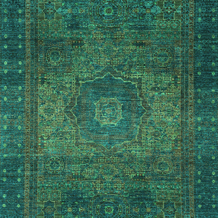 Abstract Turquoise Modern Rug, abs2344turq