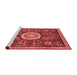 Modern Red Washable Rugs