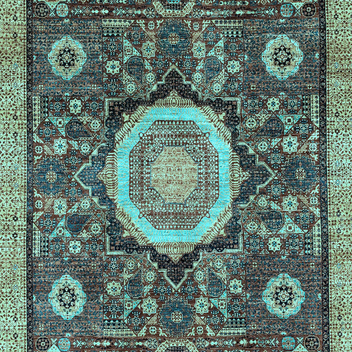 Machine Washable Abstract Light Blue Modern Rug, wshabs2345lblu