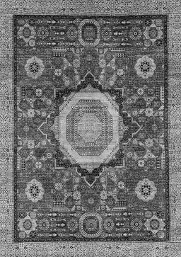 Abstract Gray Modern Rug, abs2345gry