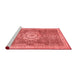 Modern Red Washable Rugs