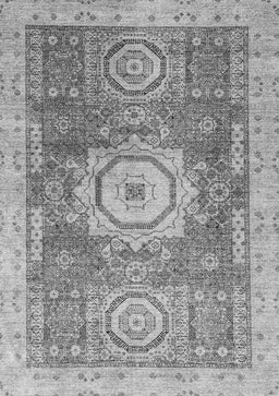 Abstract Gray Modern Rug, abs2346gry