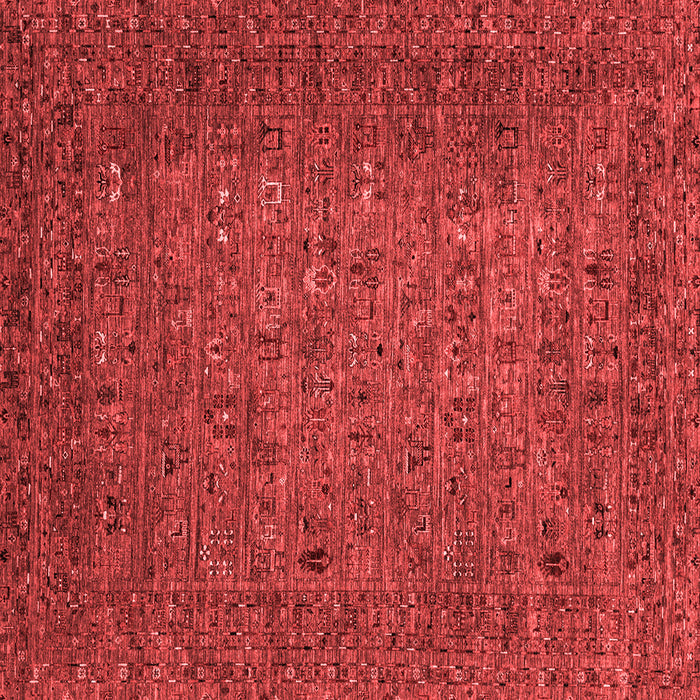 Machine Washable Abstract Red Modern Rug, wshabs2347red