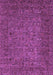 Abstract Purple Modern Rug, abs2347pur