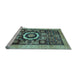 Sideview of Machine Washable Abstract Light Blue Modern Rug, wshabs2348lblu