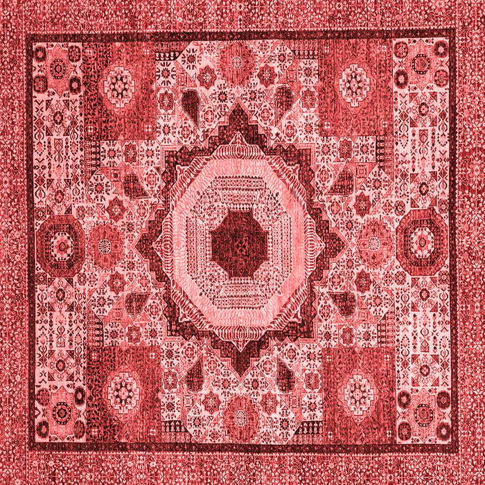 Machine Washable Abstract Red Modern Rug, wshabs2349red