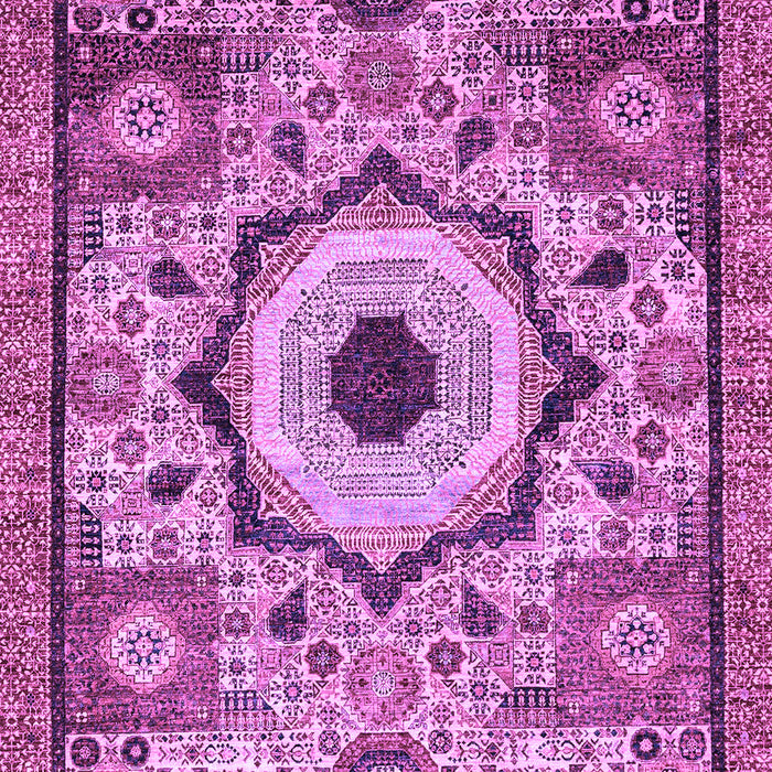 Machine Washable Abstract Purple Modern Area Rugs, wshabs2349pur