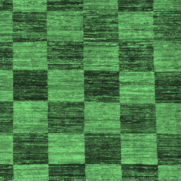 Machine Washable Abstract Emerald Green Modern Area Rugs, wshabs234emgrn