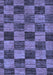 Abstract Blue Modern Rug, abs234blu