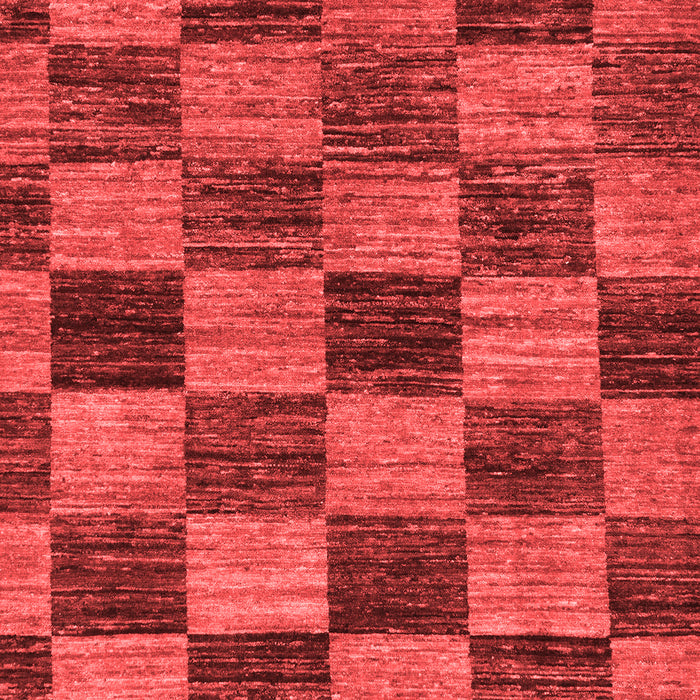 Machine Washable Abstract Red Modern Rug, wshabs234red