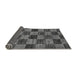 Sideview of Abstract Gray Modern Rug, abs234gry