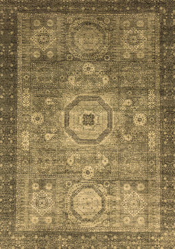 Abstract Brown Modern Rug, abs2350brn
