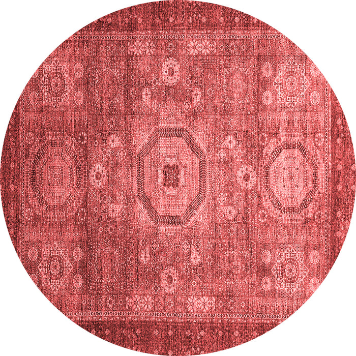 Abstract Red Modern Rug, abs2350red