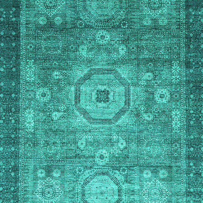 Abstract Turquoise Modern Rug, abs2350turq