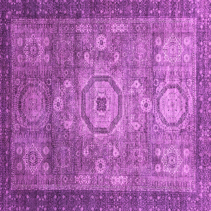 Square Machine Washable Abstract Pink Modern Rug, wshabs2350pnk