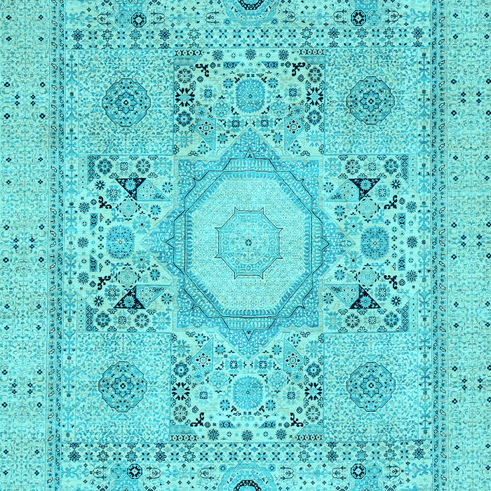 Machine Washable Abstract Light Blue Modern Rug, wshabs2351lblu