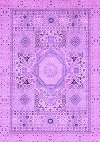 Abstract Purple Modern Rug, abs2351pur