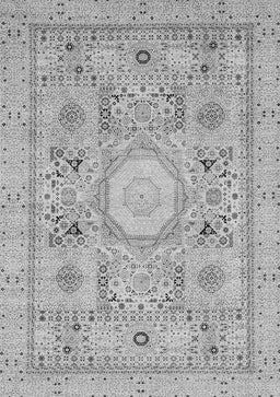 Abstract Gray Modern Rug, abs2351gry