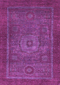 Abstract Purple Modern Rug, abs2352pur