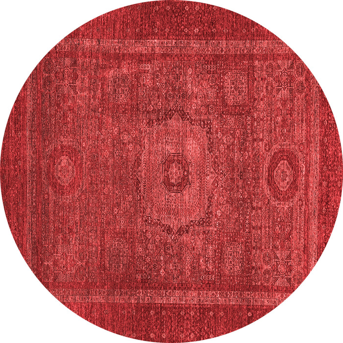 Machine Washable Abstract Red Modern Rug, wshabs2352red