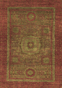 Abstract Brown Modern Rug, abs2352brn