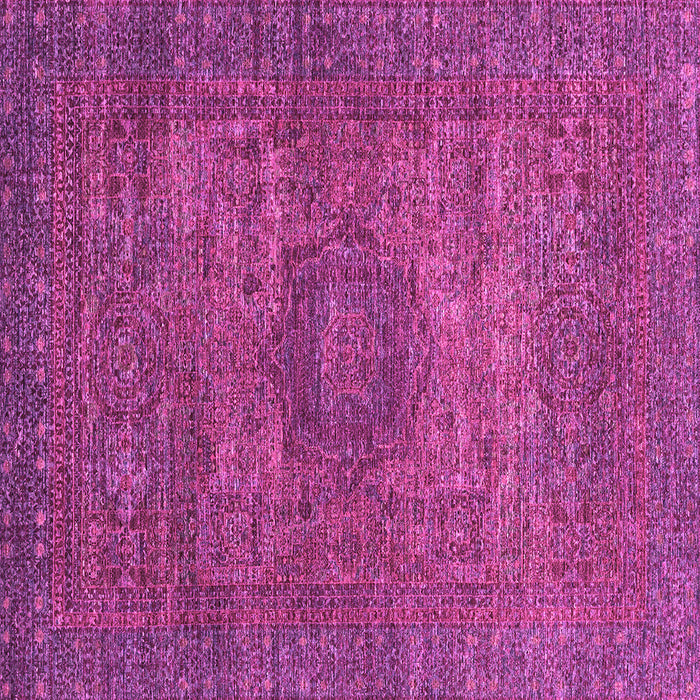 Square Abstract Pink Modern Rug, abs2353pnk