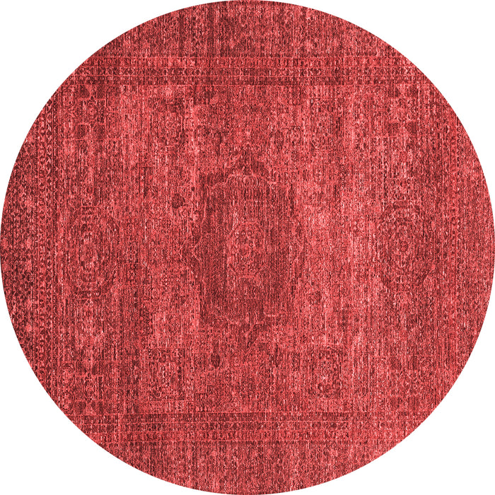 Abstract Red Modern Rug, abs2353red