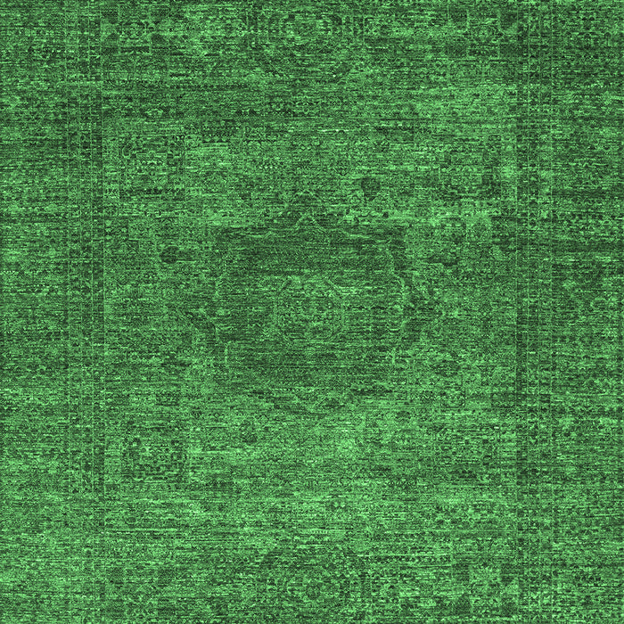 Abstract Emerald Green Modern Rug, abs2353emgrn