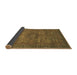 Sideview of Abstract Brown Modern Rug, abs2353brn