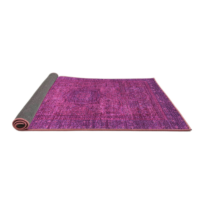 Sideview of Abstract Pink Modern Rug, abs2353pnk