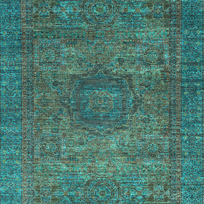 Abstract Light Blue Modern Rug, abs2353lblu