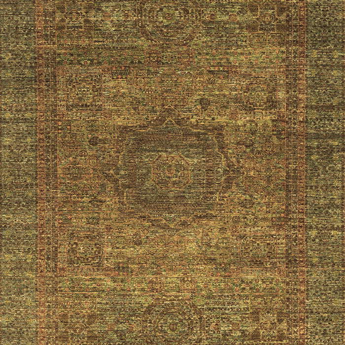 Machine Washable Abstract Brown Modern Rug, wshabs2353brn