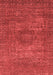 Abstract Red Modern Area Rugs