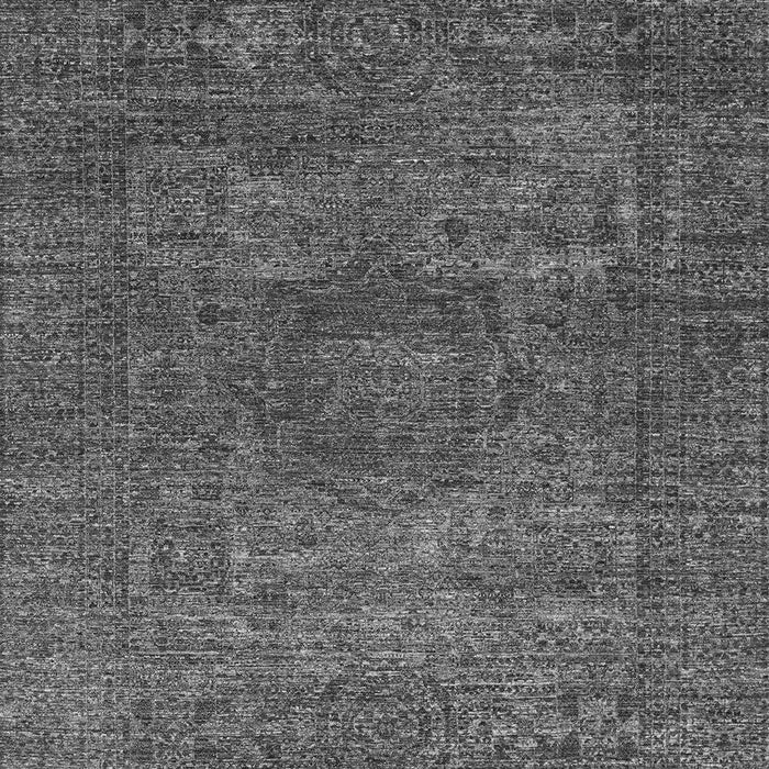 Machine Washable Abstract Gray Modern Rug, wshabs2353gry