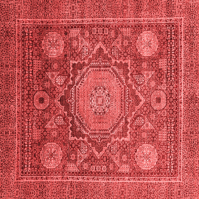 Abstract Red Modern Rug, abs2354red